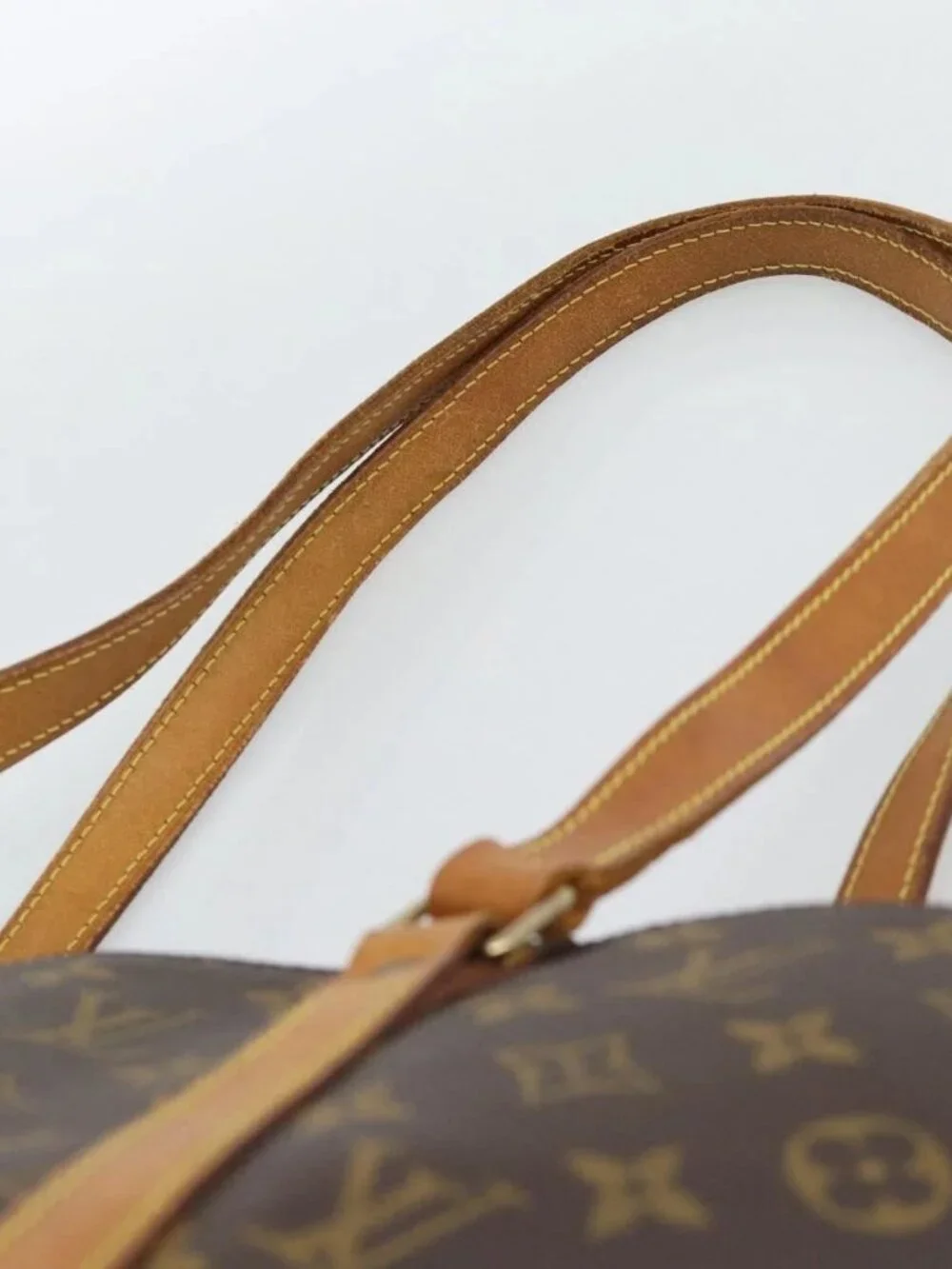 LOUIS VUITTON Monogram Sac Shopping Tote Bag M51108 LV Auth 187015